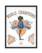 KNICKS FROG PRINT