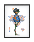 KNICKS FROG PRINT